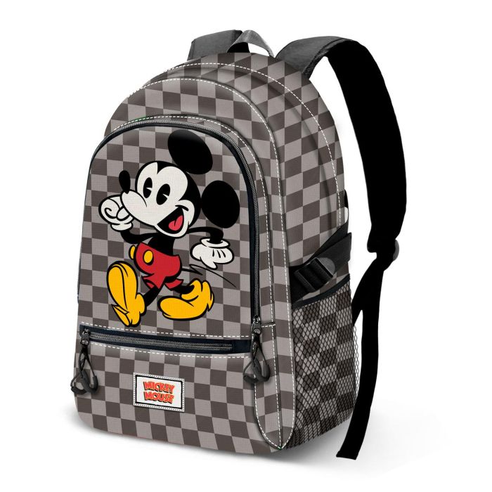 Mochila Fight FAN 2.2 Move Disney Mickey Mouse Gris