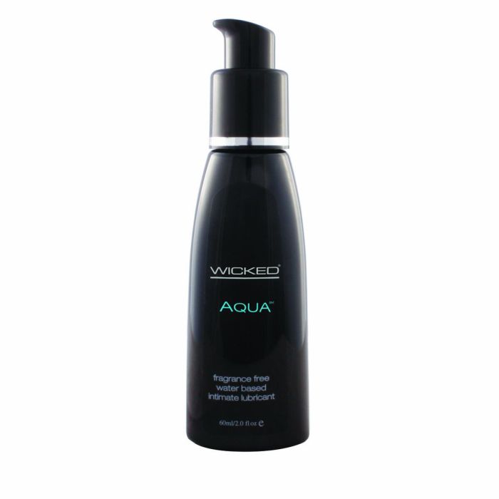 Lubricante Sin Fragancia Base Acuosa (60 ml) Wicked 3