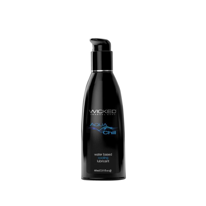 Lubricante de Base Acuosa Aqua Efecto Frío (60 ml) Wicked 4