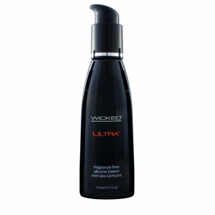 Lubricante Ultra Fragance Free con Base de Silicona (120 ml) Wicked 5