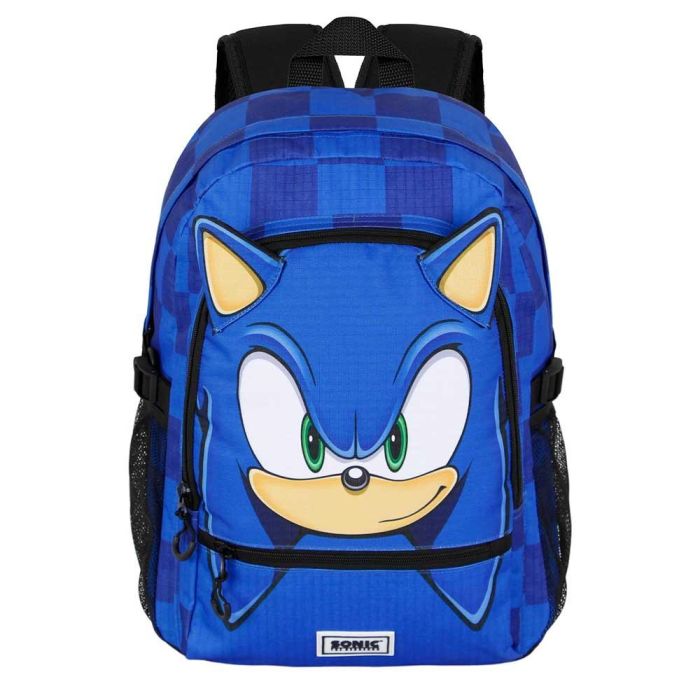 Mochila Fight FAN 2.2 Sight Sonic The Hedgehog - SEGA Azul 1