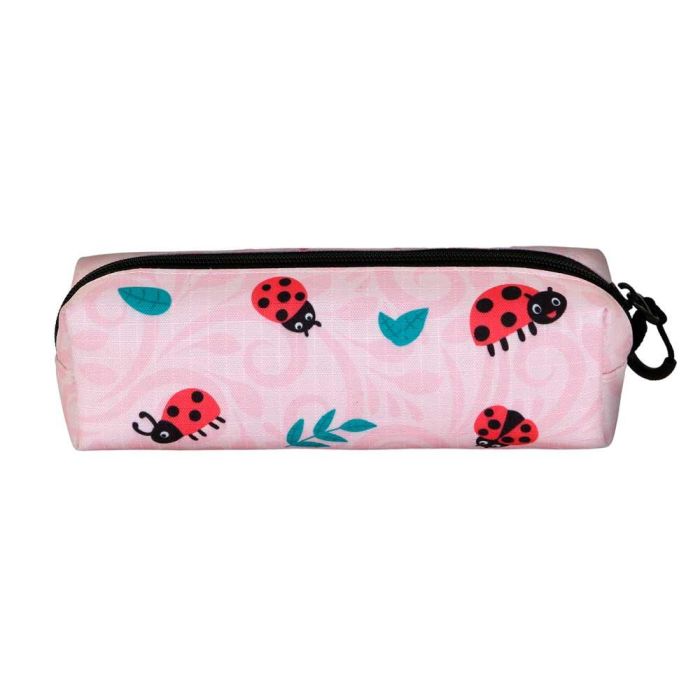 Estuche Portatodo Cuadrado FAN 2.2 Ladybug Oh My Pop Rosa 2