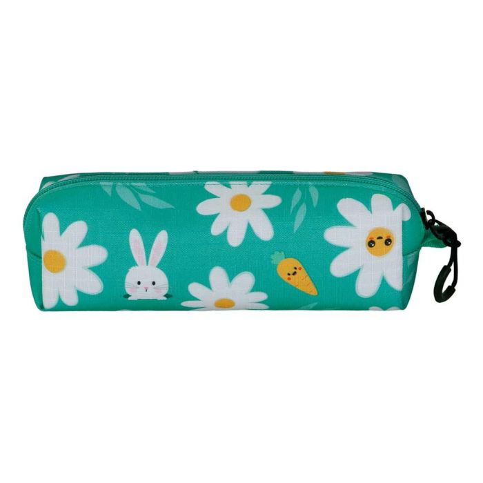 Estuche Portatodo Cuadrado FAN 2.2 Blooming Oh My Pop Turquesa 2