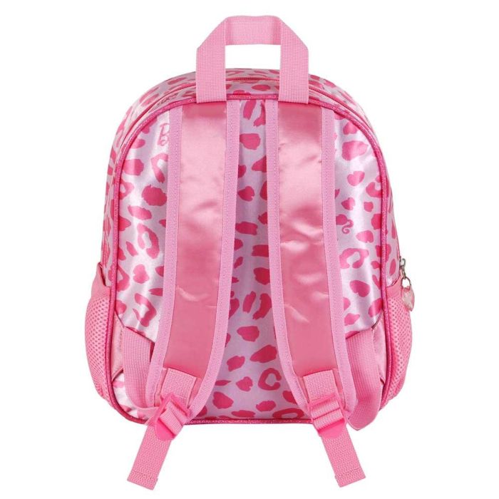 Mochila 3D Pequeña Fashion Barbie Rosa 2