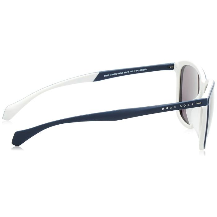 Gafas de Sol Hombre Hugo Boss 1140/F/S Polarizadas ø 56 mm Azul Gris 1