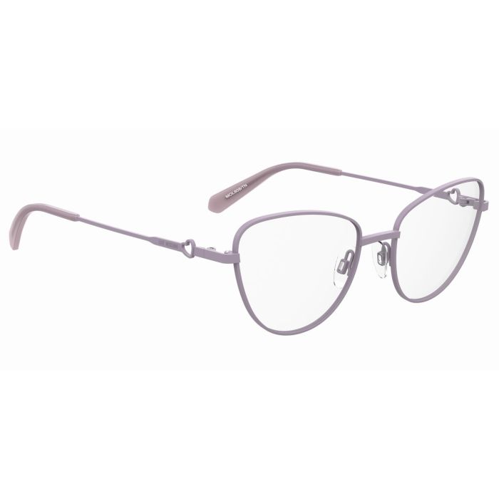 Montura de Gafas Love Moschino MOL608-TN-09SF218 Morado Ø 52 mm 1