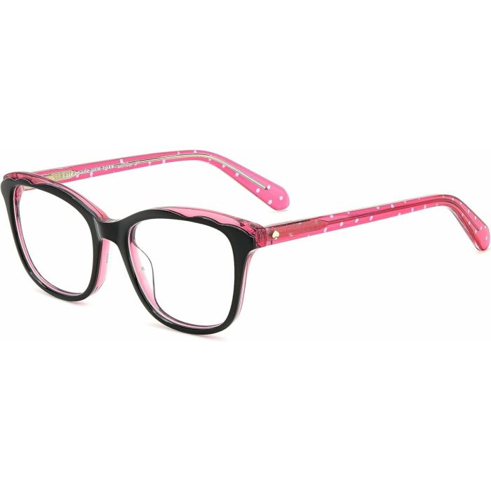 Montura de Gafas Mujer Kate Spade ELODIE-807E716 Negro Ø 47 mm