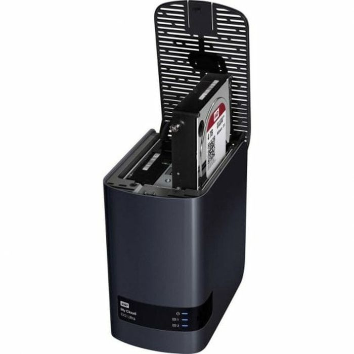 Almacenamiento en Red NAS Western Digital WDBVBZ0000NCH-EESN Negro Marvell ARMADA 385 Gigabit Ethernet 2