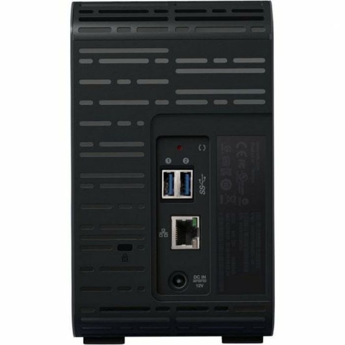 Almacenamiento en Red NAS Western Digital WDBVBZ0000NCH-EESN Negro Marvell ARMADA 385 Gigabit Ethernet 1