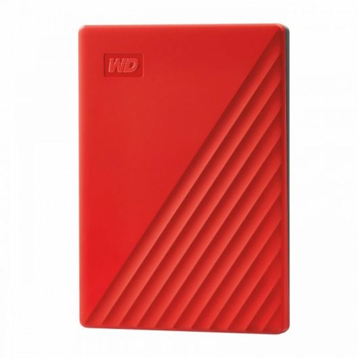 Western Digital My Passport disco duro externo 2000 GB Rojo