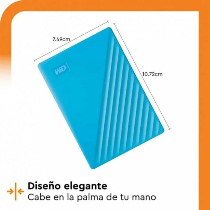 Disco Duro Western Digital My Passport 2 TB HDD 3