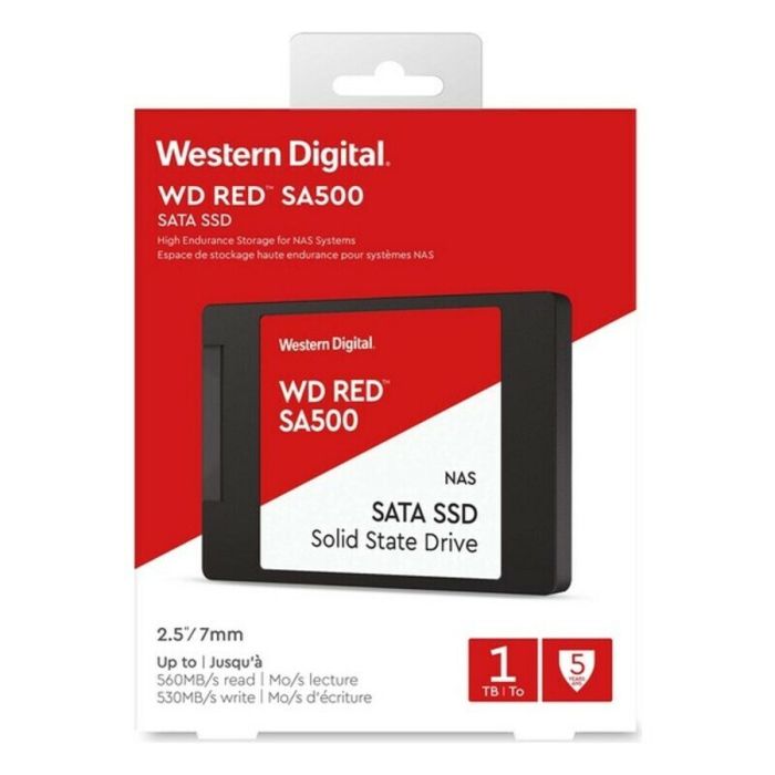 Disco Duro SSD Western Digital Red SA500 NAS 2,5" 1