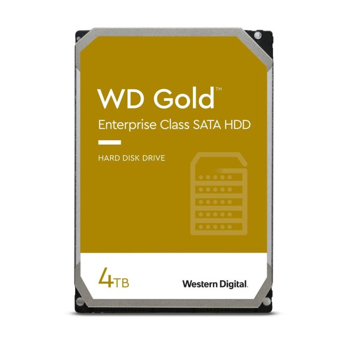 Western Digital Gold WD4004FRYZ disco duro interno 3.5" 4 TB Serial ATA III