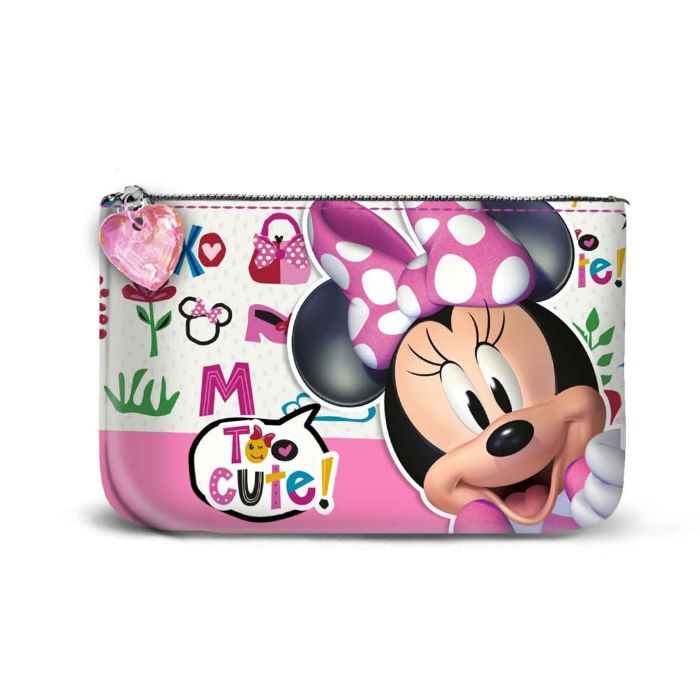 Monedero Cuadrado Pequeño Too Cute Disney Minnie Mouse Rosa