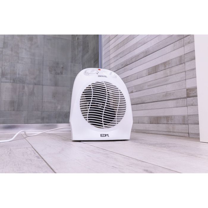 Calefactor EDM 07201 Blanco 1000-2000 W 2 Calefactor EDM 07201 Blanco 1000-2000 W 2