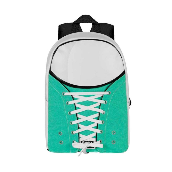 Mochila Sneakers Mint Oh My Pop Turquesa 1