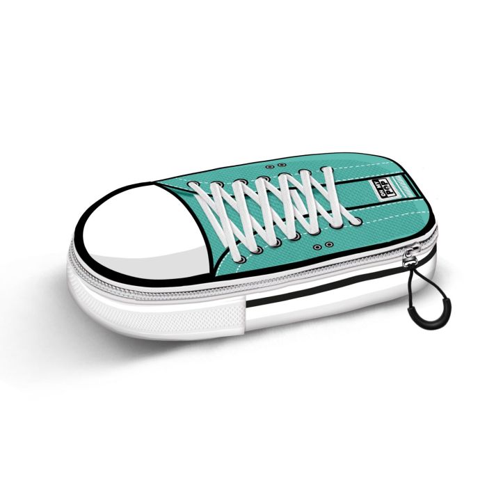 Estuche Portatodo Sneakers Mint Oh My Pop Turquesa