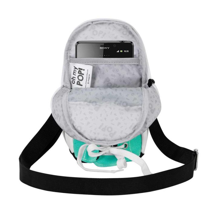 Bolso Sneakers Mint Oh My Pop Turquesa 3