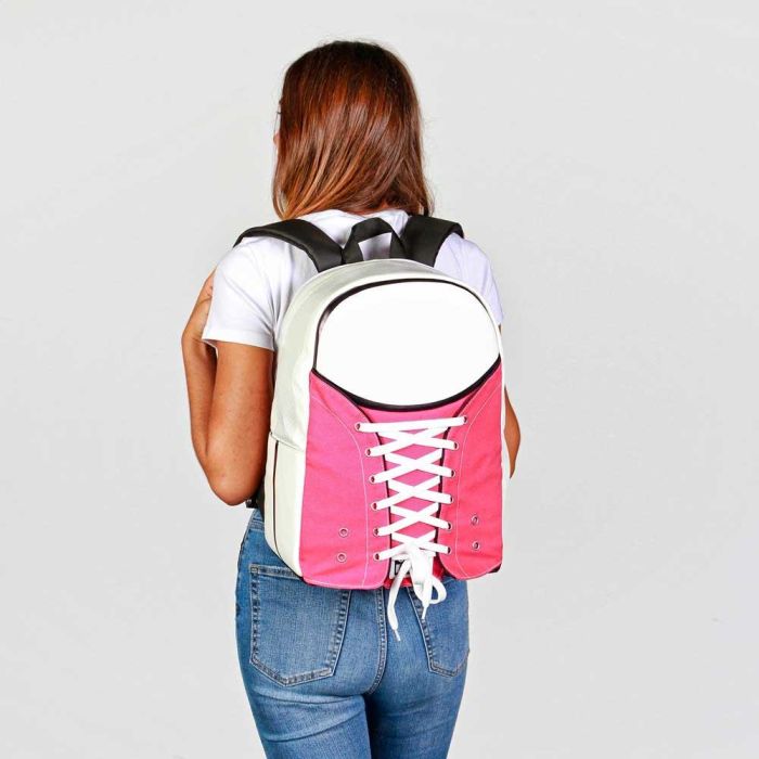 Mochila Sneakers Fuchsia Oh My Pop Fucsia 4