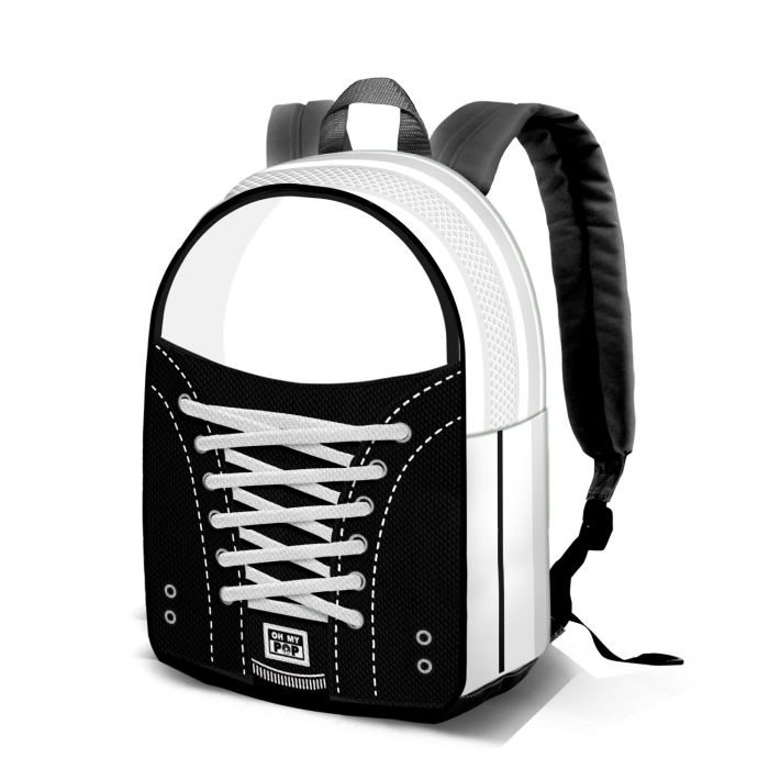 Mochila omp! sneakers black 43x30x15cm