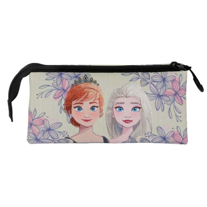 Estuche Portatodo Triple Emotion Disney Frozen 2 Beige 2