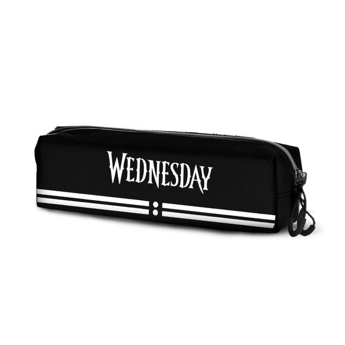 Estuche Portatodo Cuadrado FAN 2.2 Cute Wednesday Miércoles Gris 2