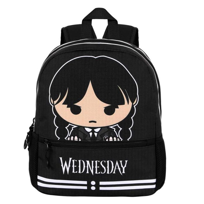 Mochila Sweet Cute Wednesday Miércoles Gris 1