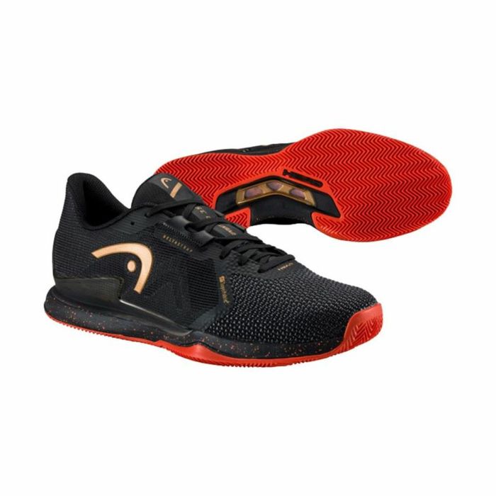 Zapatillas de Tenis para Hombre Head Sprint Pro 3.5 Clay Negro Unisex 1
