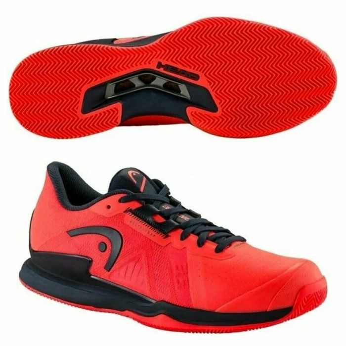 Zapatillas de Padel para Adultos Head Sprint Pro 3.5 Clay Rojo Hombre 1