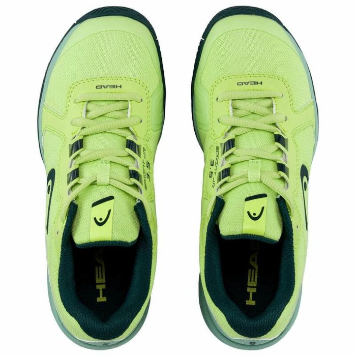 Zapatillas de Tenis para Niños Head Sprint 3.5 Verde limón 2