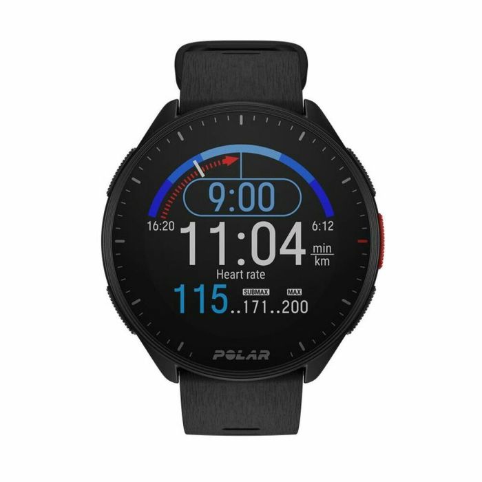 Reloj Unisex Polar Pacer Negro 5