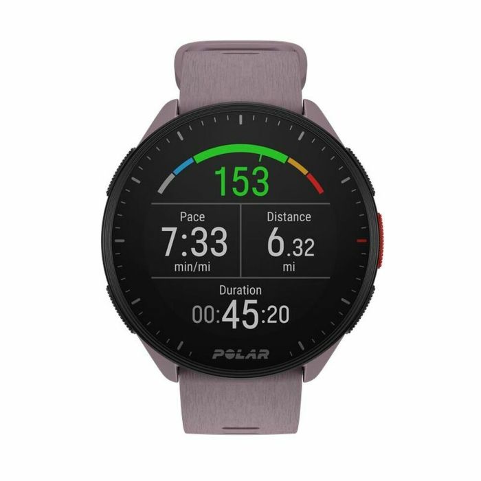 Smartwatch con Podómetro Running Polar Pacer 45 mm Morado 6