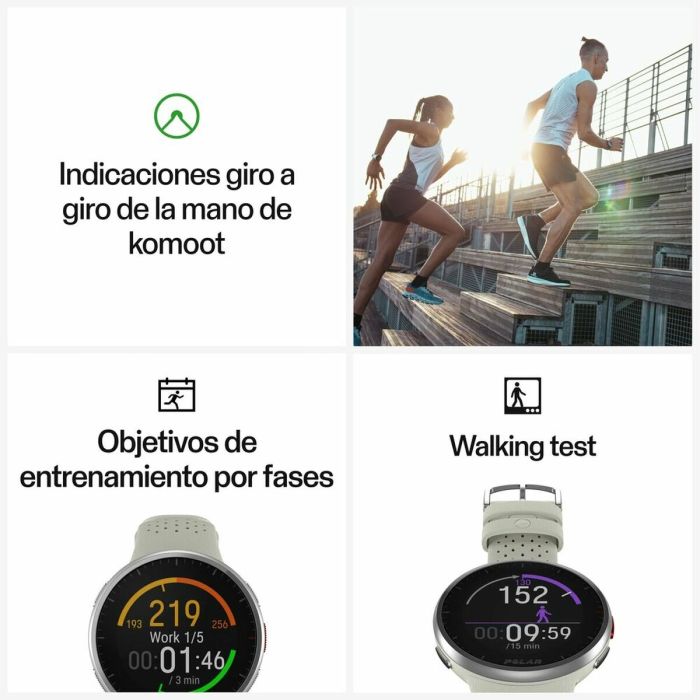 Smartwatch Polar 900102180 Blanco 1,2" 1