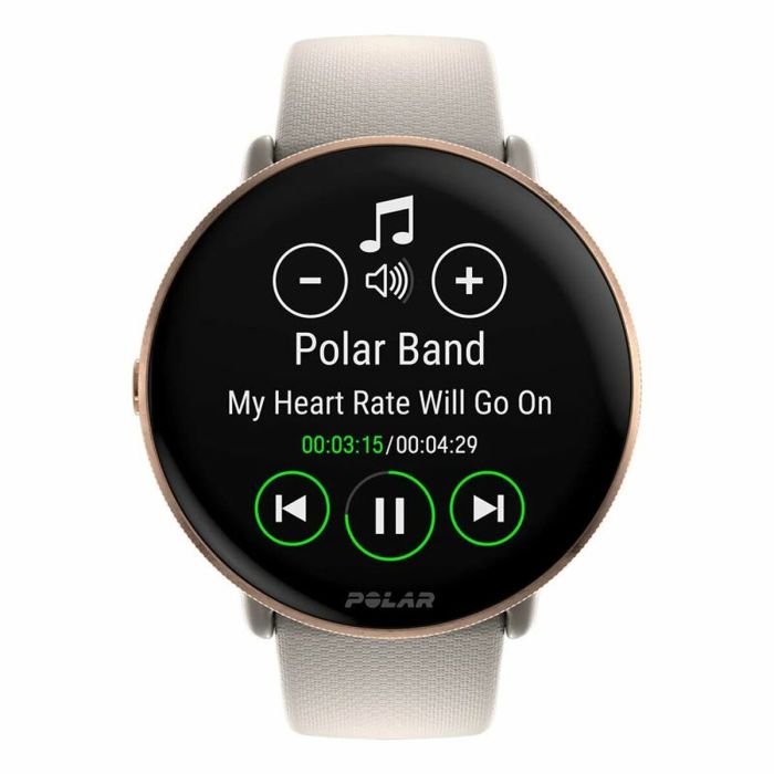 Reloj Hombre Polar Plateado 1,28" 1,2" 5