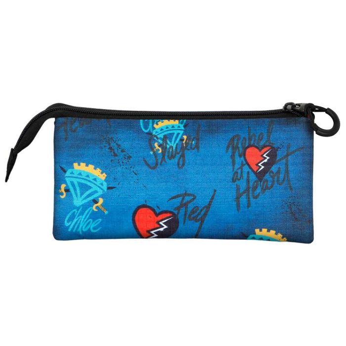 Estuche Portatodo Triple Wickedly Disney Los Descendientes Multicolor 2