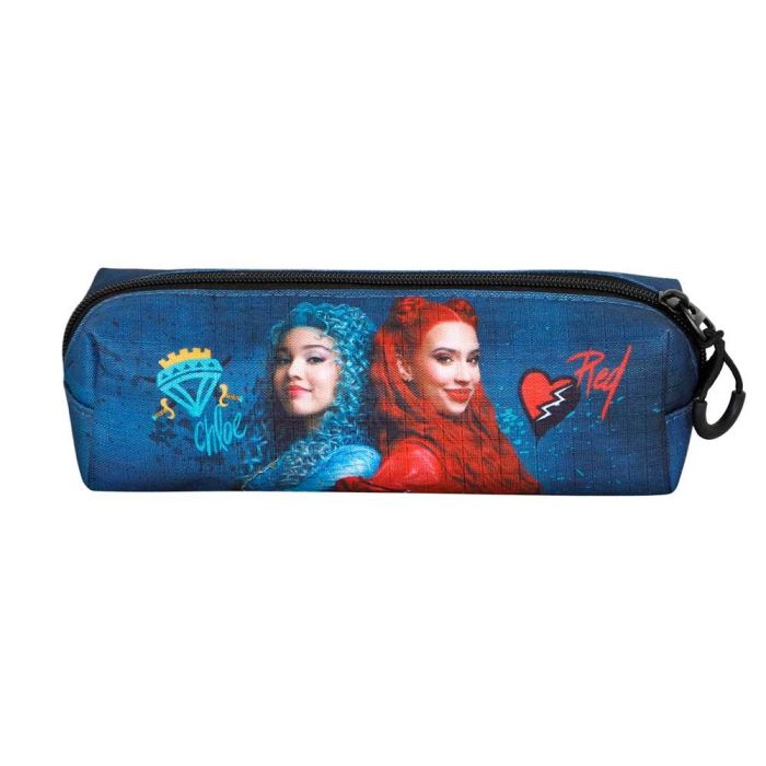 Estuche Portatodo Cuadrado FAN 2.2 Wickedly Disney Los Descendientes Multicolor 2