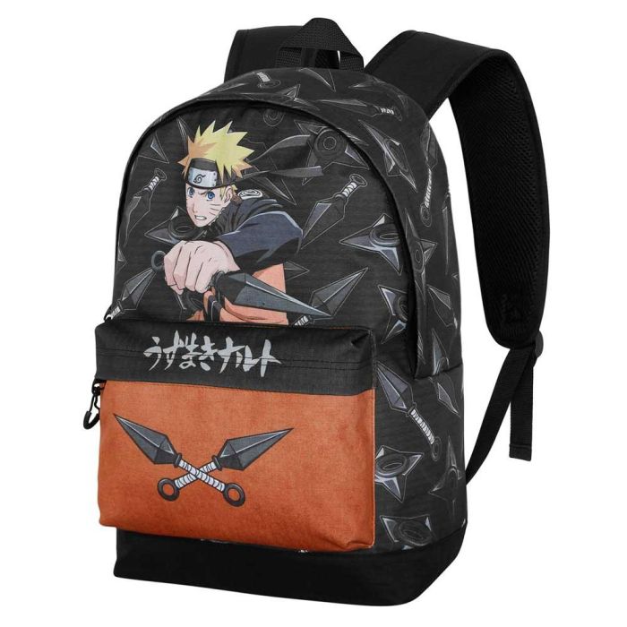 Mochila HS FAN 2.2 Weapons Naruto Negro