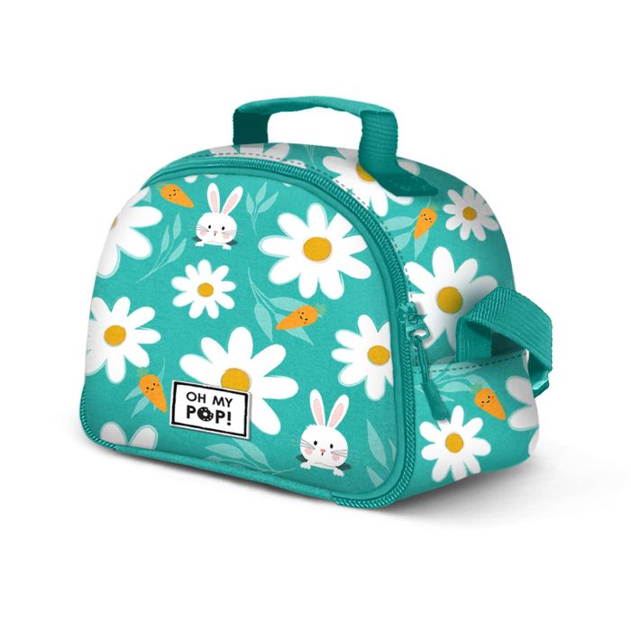 Merendero Thermal Lunch Bag Blooming Oh My Pop Turquesa