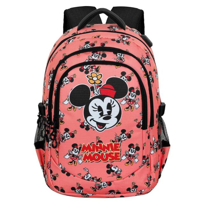 Mochila Running PLUS Aqua Disney Minnie Mouse Rosa 1