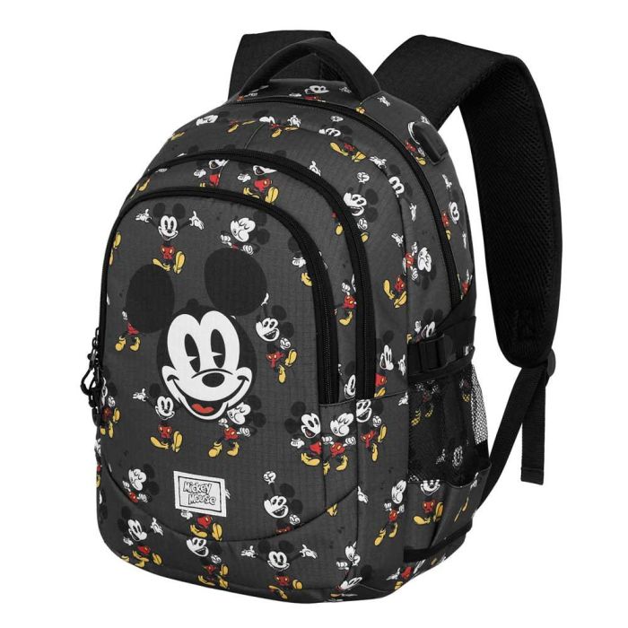 Mochila Running PLUS Looks Disney Mickey Mouse Negro