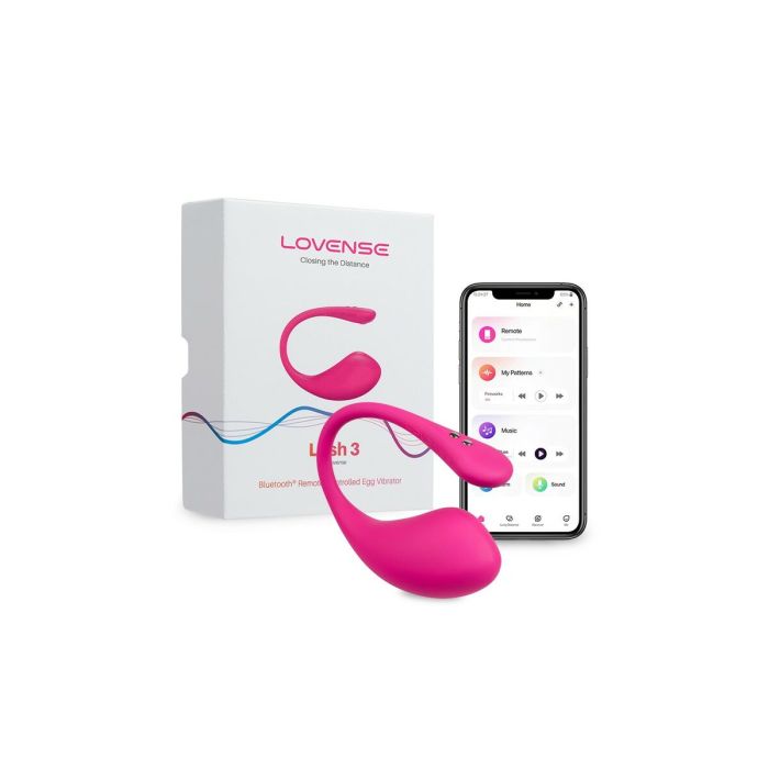 Vibrador para Parejas Lovense Lush 3 Rosa 11