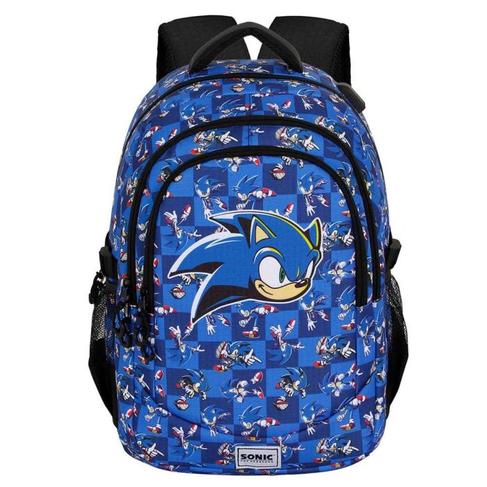 Mochila Running PLUS Action Sonic The Hedgehog - SEGA Azul 1