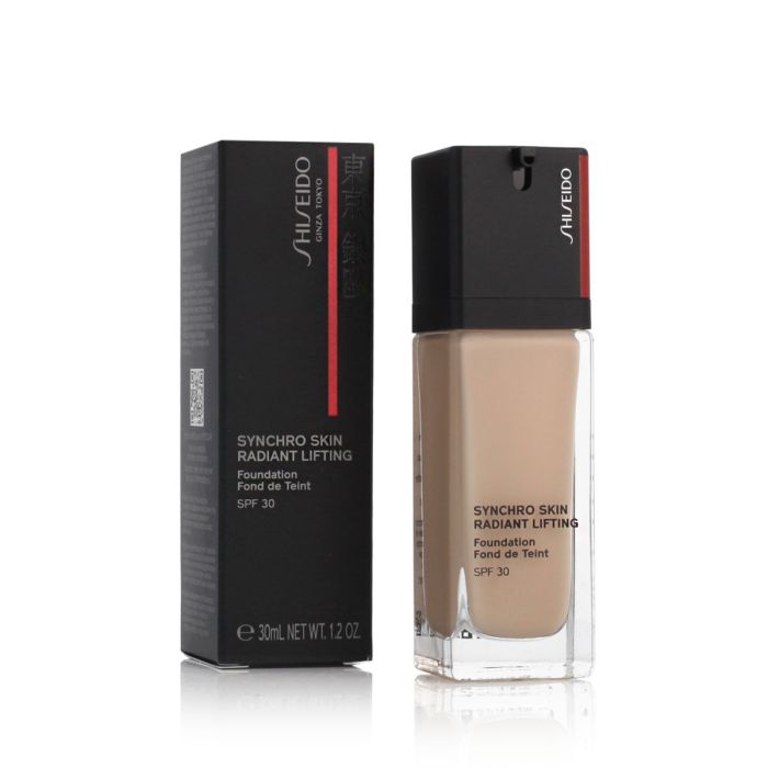 Base de Maquillaje Fluida Shiseido Skin Radiant Lifting Nº 130 Opal Spf 30 30 ml 3