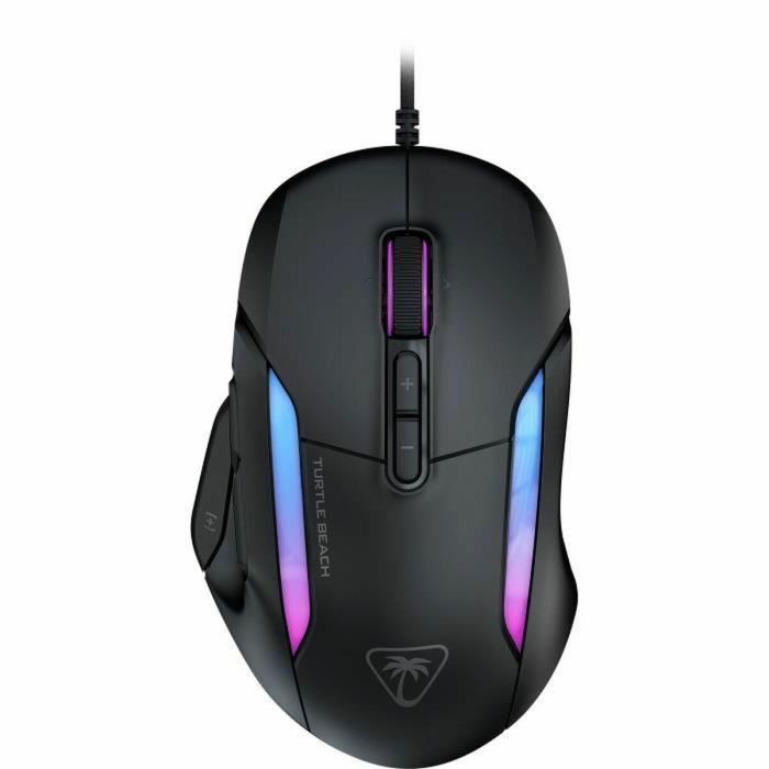 Ratón inalámbrico para juegos - Turtle Beach Kone II - Ultraligero - Negro, 26.000 DPI, 23 funciones personalizables