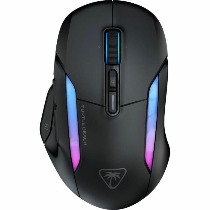 Ratón inalámbrico para juegos - Turtle Beach Kone II Air - Ergonómico - Negro, Bluetooth, 26.000 DPI, rueda 4D