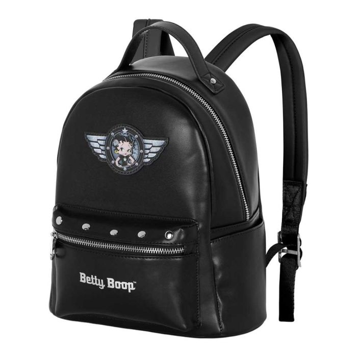 Mochila Heady Motor Love Betty Boop Negro