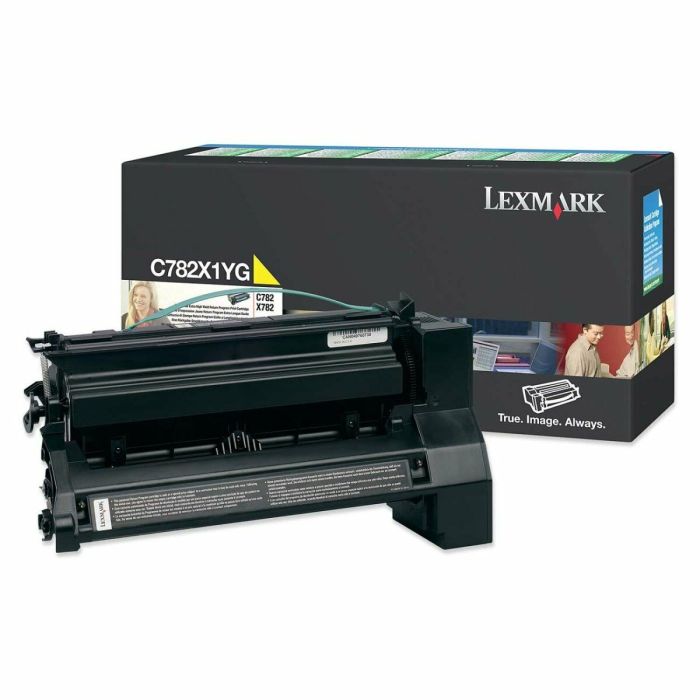 Tóner Original Lexmark C782X1YG Amarillo