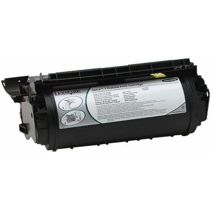 Tóner Original Lexmark 12A5840 Negro