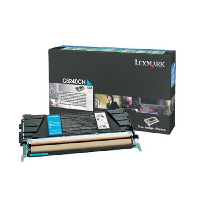 Tóner Original Lexmark 00C5240CH Cian