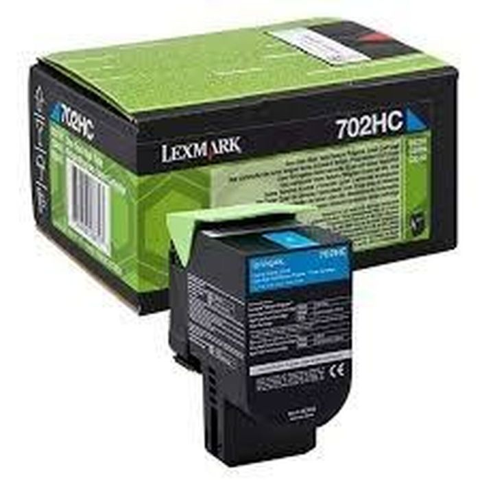 Consumible Impresora Laser Lexmark 702Hc Toner Cian Ac Retorn